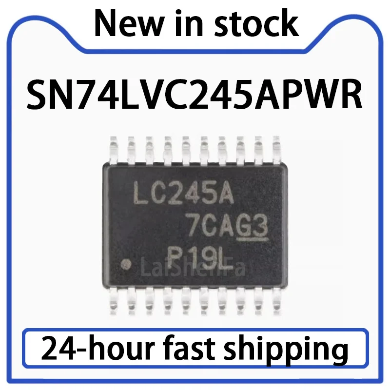 10PCS SN74LVC245APWR Package TSSOP-20 Tri State Output Eight Bus Transceiver Chip in Stock