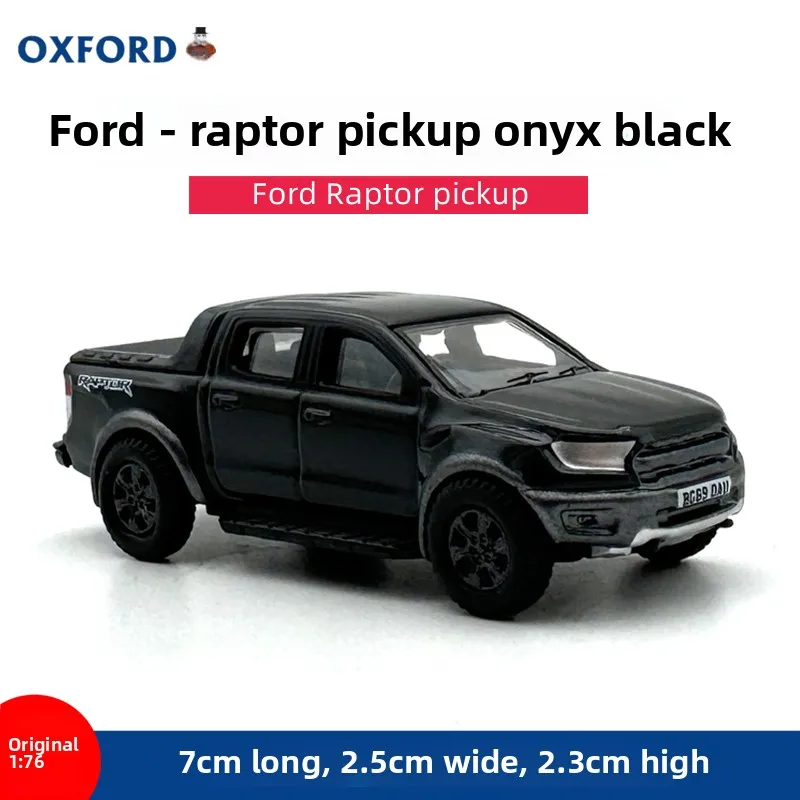 

Литой под давлением OXFORD масштаб 1:76 Ford Ranger Raptor внедорожный пикап модель автомобиля из сплава Коллекционная игрушка в подарок сувенир дисплей орнамент