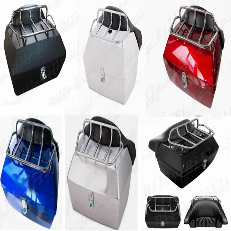 Motorcycle Tail Box Trunk Luggage Backrest For Suzuki Boulevard C50 Volusia 800 C90 M109R C109 Marauder 800 M50 Intruder LC1500