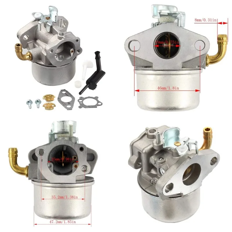 **Universal Lawn Mower Carburetor 491588S 491588 698860 791077 698475**