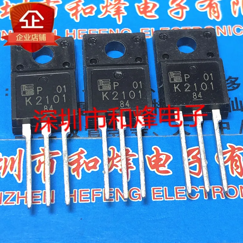 5PCS-10PCS K2101 2SK2101 TO-220F 800V 6A   New and Original On stock