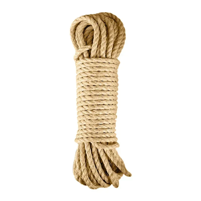 Natural Sisal Rope Cat Scratcher Rope Tree Scratching DIY Toy Paw Claw Furniture Protector Scratching Post Cat Accessories