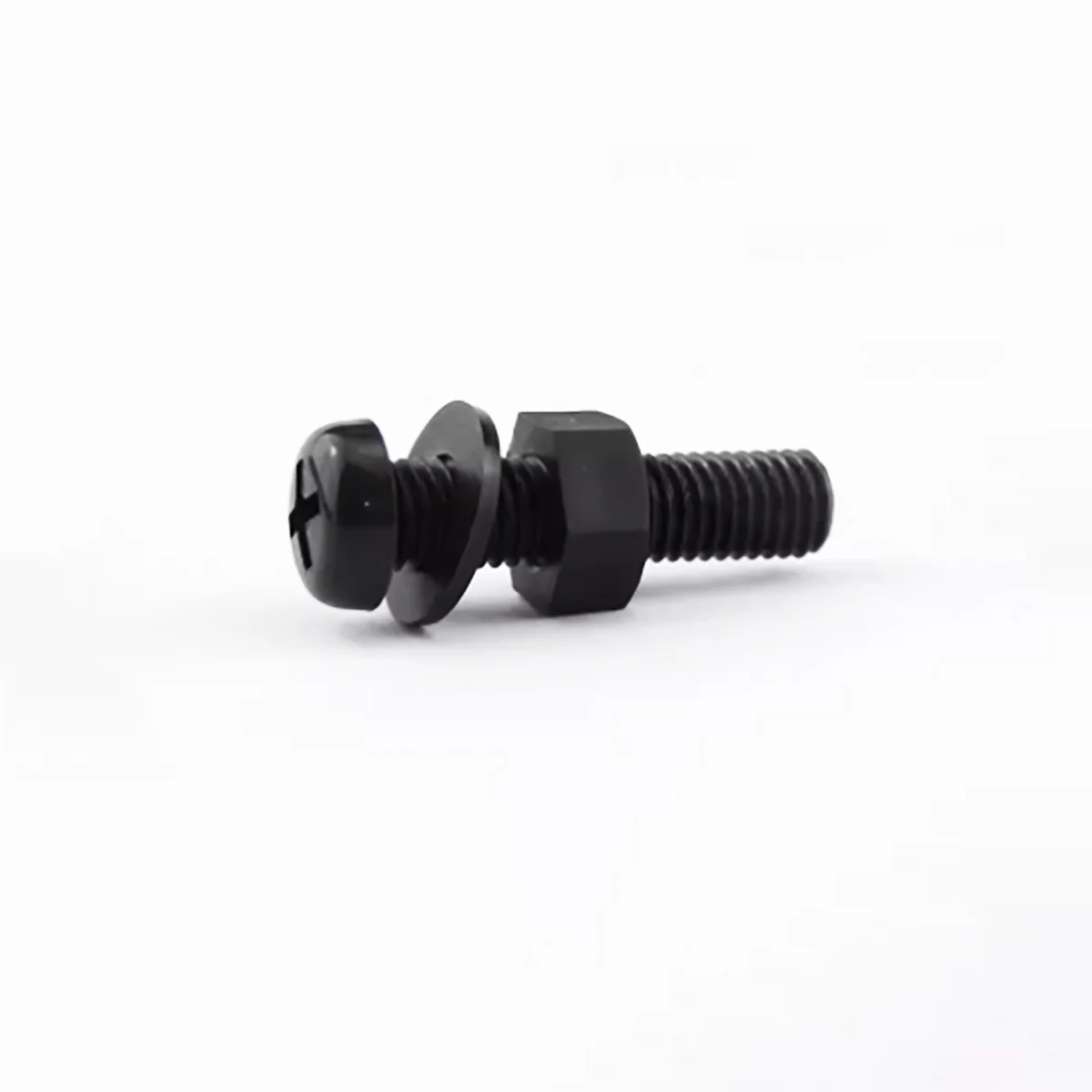 Nylon Phillips Head Screw Nut Flat Washer 3 In 1 Combination Set M2 M3 M4 M5 M6 M8 Plastic Insulated Cross Head Bolts  Kit