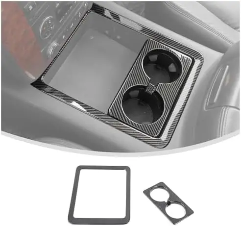 

Linskip Carbon Fiber Cup Holder Trim for Chevy/GMC 2007-2013
