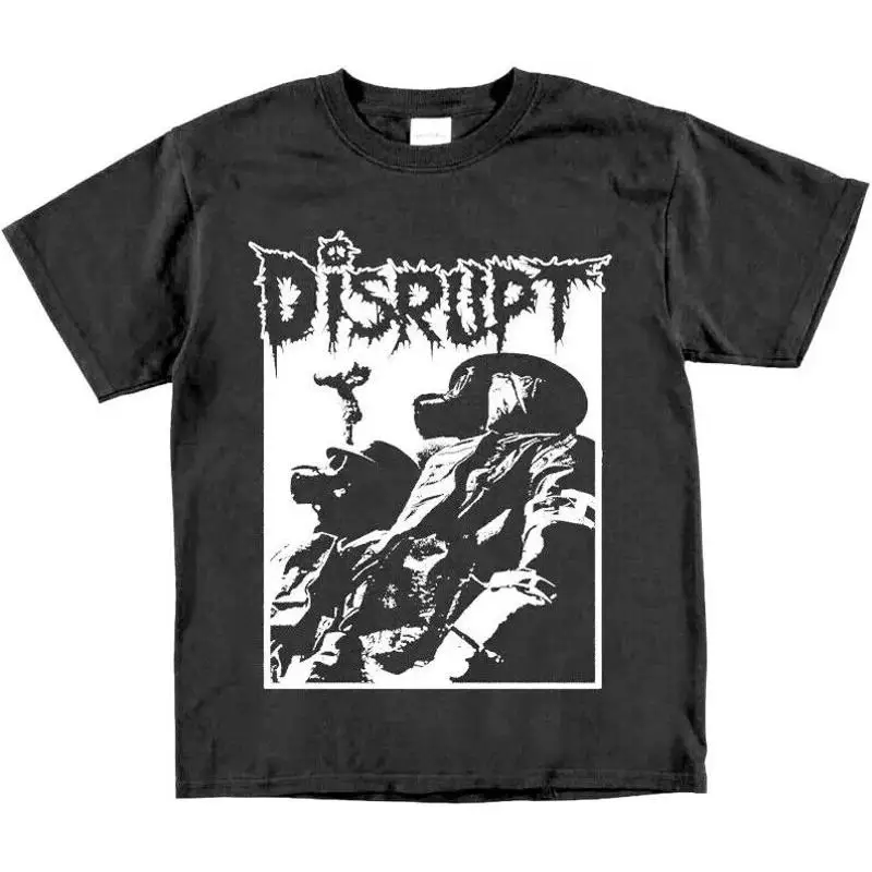 

Футболка Disrupt Crust Punk Vintage Grindcore Skitsystem Dystopia Skunk Tragedy