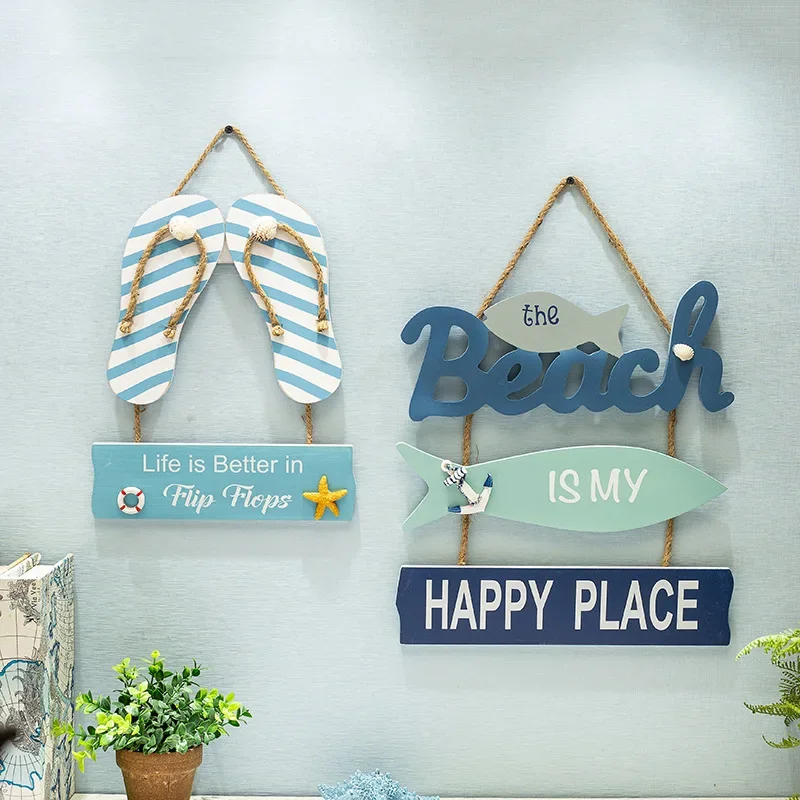 bem-vindo-oceano-estilo-criativo-decoracao-do-quarto-sinal-da-porta-mediterraneo-restaurante-cabides-de-parede-casa-decoracao-do-jardim-acentos-de-parede