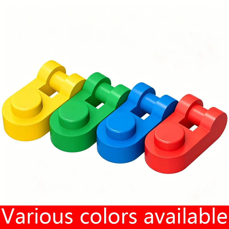 

20PCS Puzzle Particle 26047 Round 1x1 Building Blocks With Bar Handle Plate Board Bricks Toy Children Kid Gift