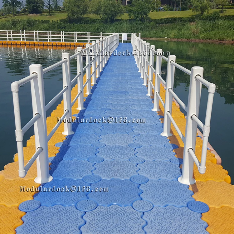 

Modular Floating Pontoon Dock As Floating Bridge