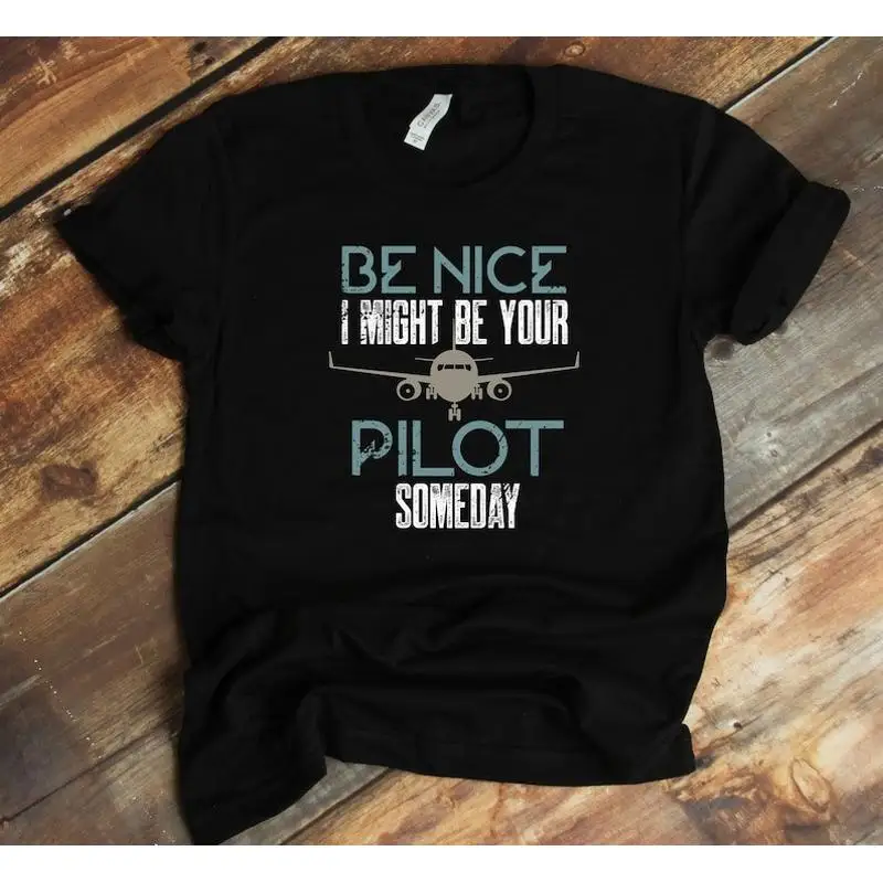 

Future Pilot T Shirt Airplane Aviation F
