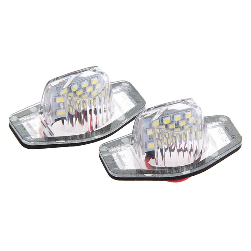 12X Error Free LED License Plate Light Lamp For Honda Crv Fit Jazz Crosstour Odyssey