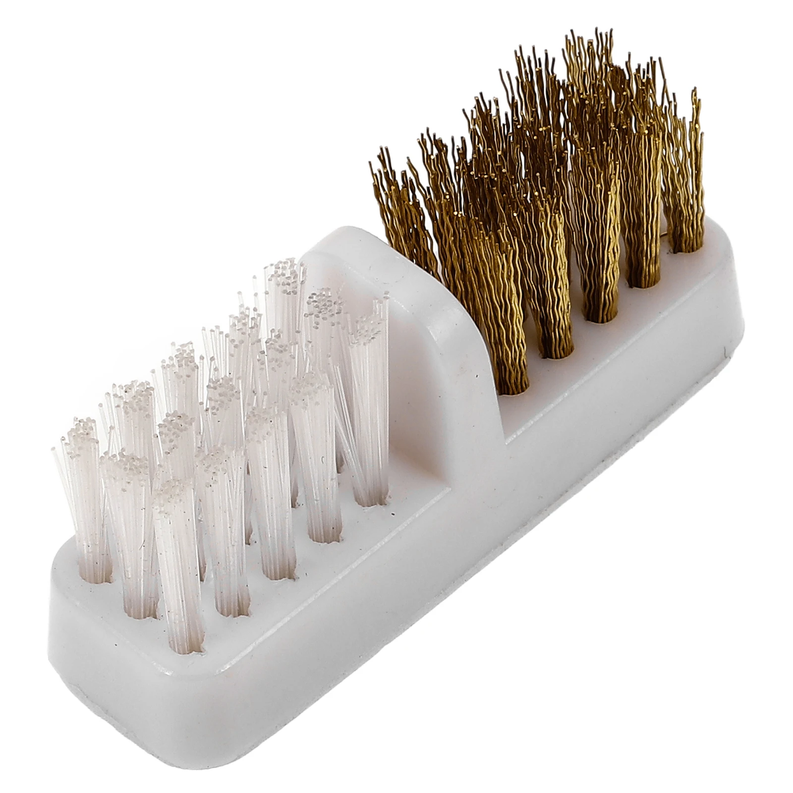 Brosse de nettoyage de foret à ongles, outil robuste en fil de cuivre pour un nettoyage en profondeur des zones confinées, manucure de qualité professionnelle