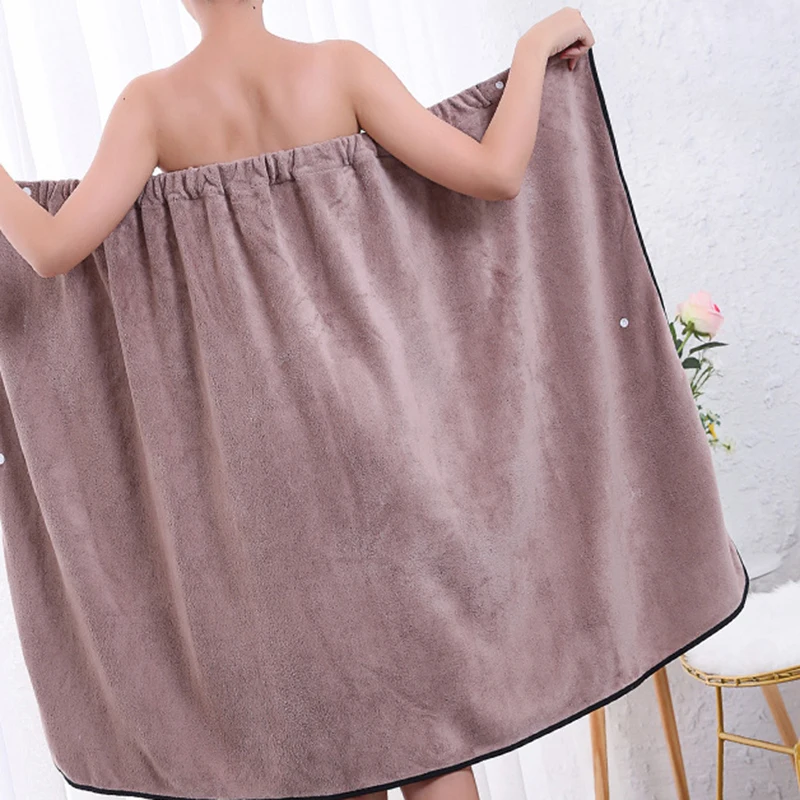 80cm*135cm Ladies Adult Ultra-fine Cellulose Towel Bath Towel Quick-drying Water Absorbent Not Slip-off Towels