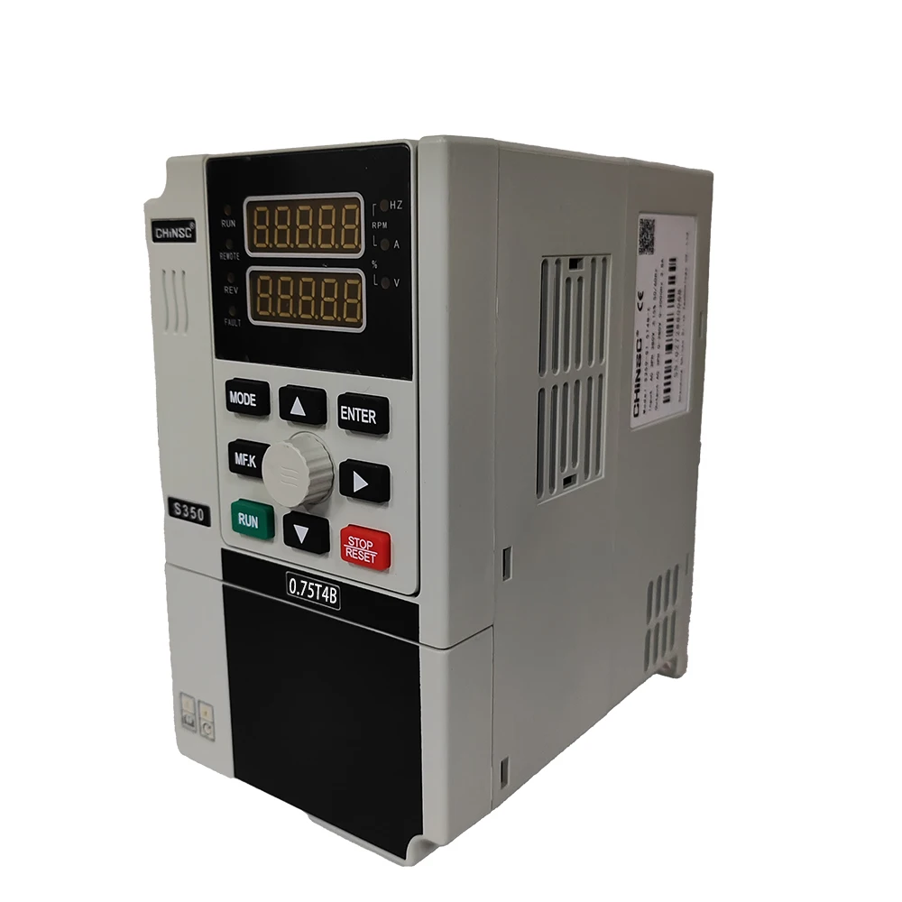 S350-G0.75T4B-E อุตสาหกรรมแปลงความถี่ 3 เฟส single-phase 0.4KW-550KW เวกเตอร์ความถี่ converter