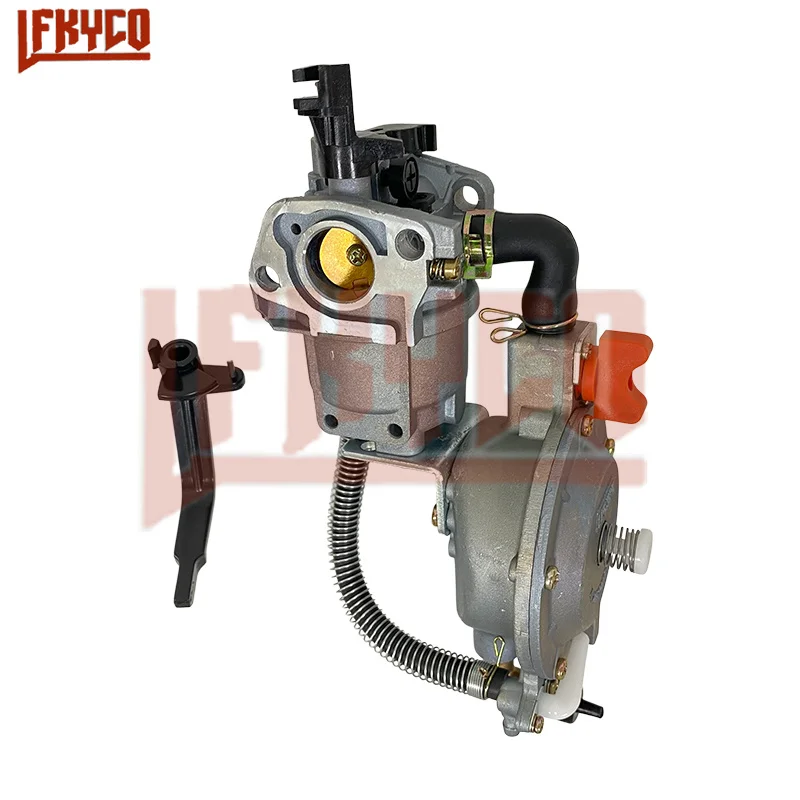 Carburateur manuel double carburant GPL/GN pour générateur 2KW-3KW 168F 170F GX160 GX200, carburateur à essence 5.5HP 6.5HP