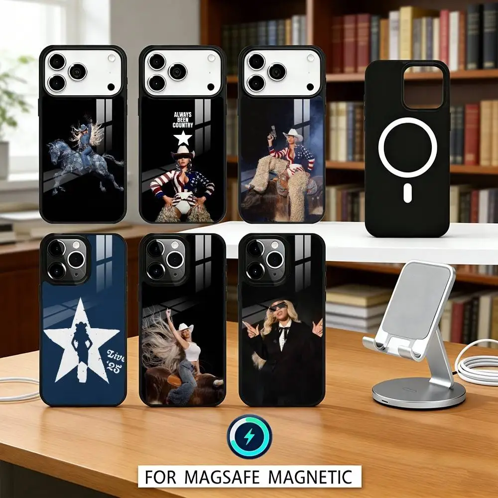 

B-Beyonce Lemonade Phone Case For iPhone 17,16,15,14,13,12,Pro,Max For Magsafe Magnetic Wireless Charging