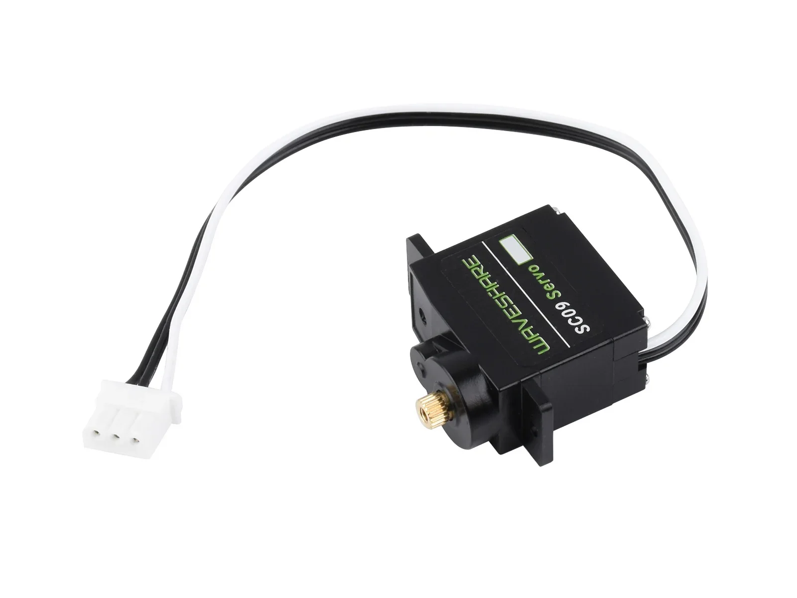 Waveshare 2.3kg Dual-axis Serial Bus Servo, Two-way Feedback, Servo/Motor Mode Switchable, Compact Size, 300° Rotation Angle