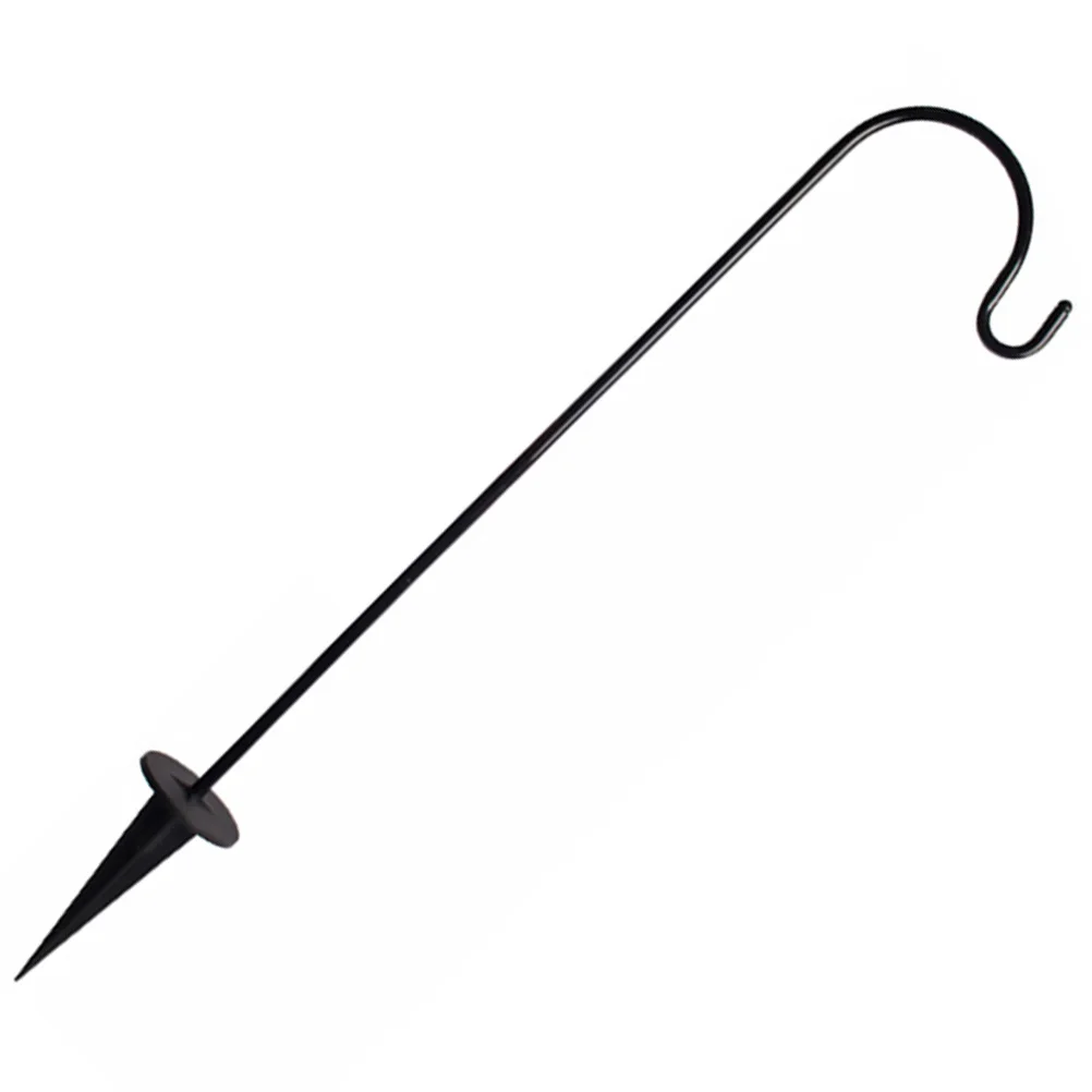 

Iron Shepherd Hook Solar Garden Hanger Outdoor Decoration Courtyard Planter Stand Retro Hooks For Lantern Flowers