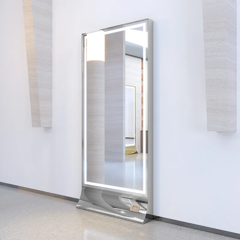 CXX hair salon dedicated hair salon mirror table Internet celebrity single and double mirror 6