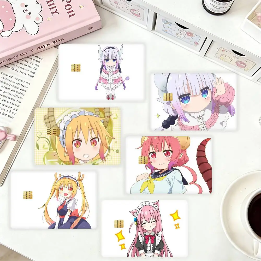 

Miss Kobayashi's Dragon Maid HD Waterproof Card Skins Protective Stickers for Credit Bank Game Cards