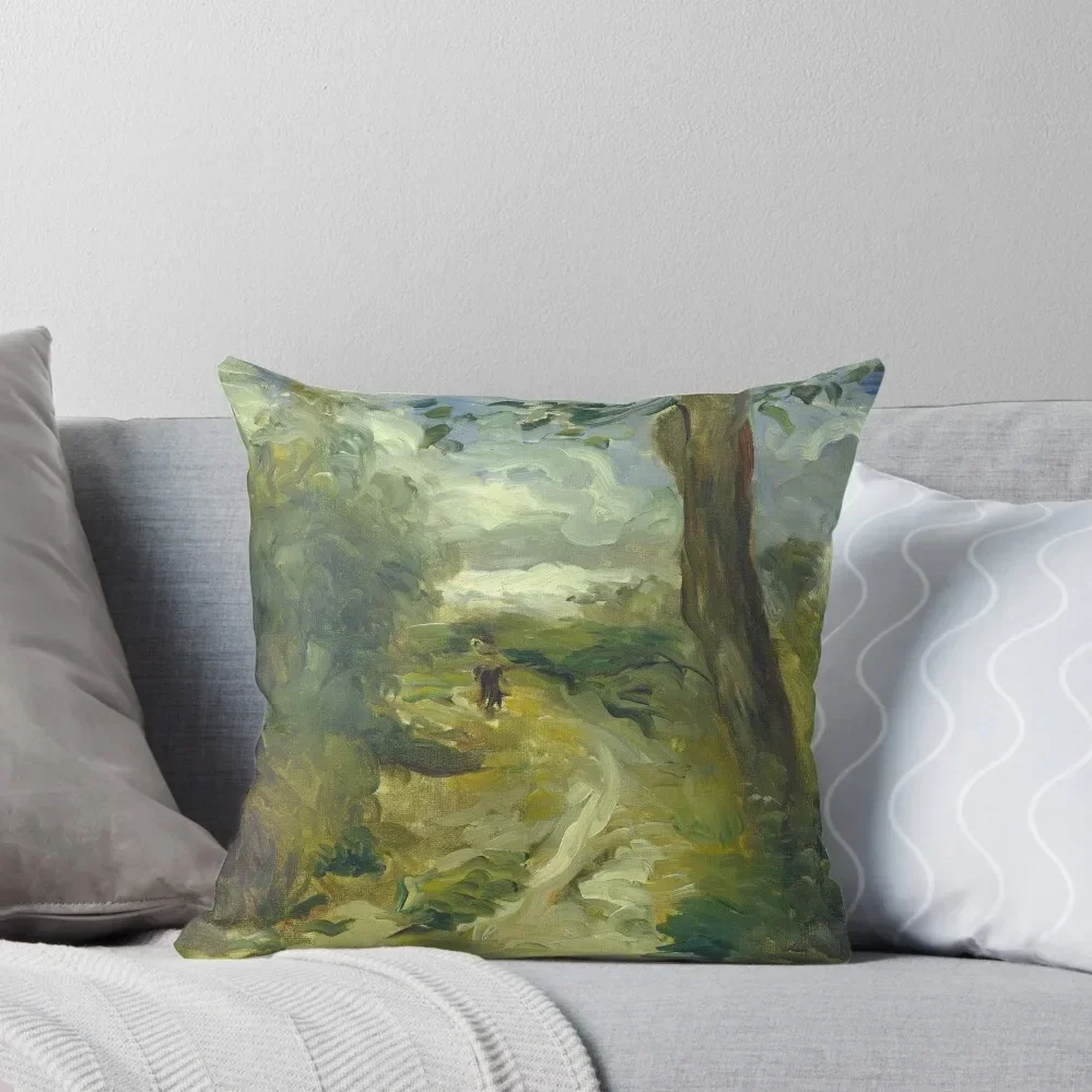 Auguste Renoir, Landscape between Storms, 1874/1875 Painting Throw Pillow Pillow Case Couch Cushions pillow