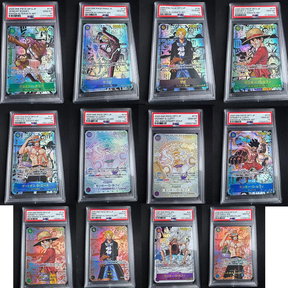 Anime characters ONE PIECE Portgas D Ace Sabo DIY Homemade Xtreme toys Collection card Christmas birthday gift Card brick