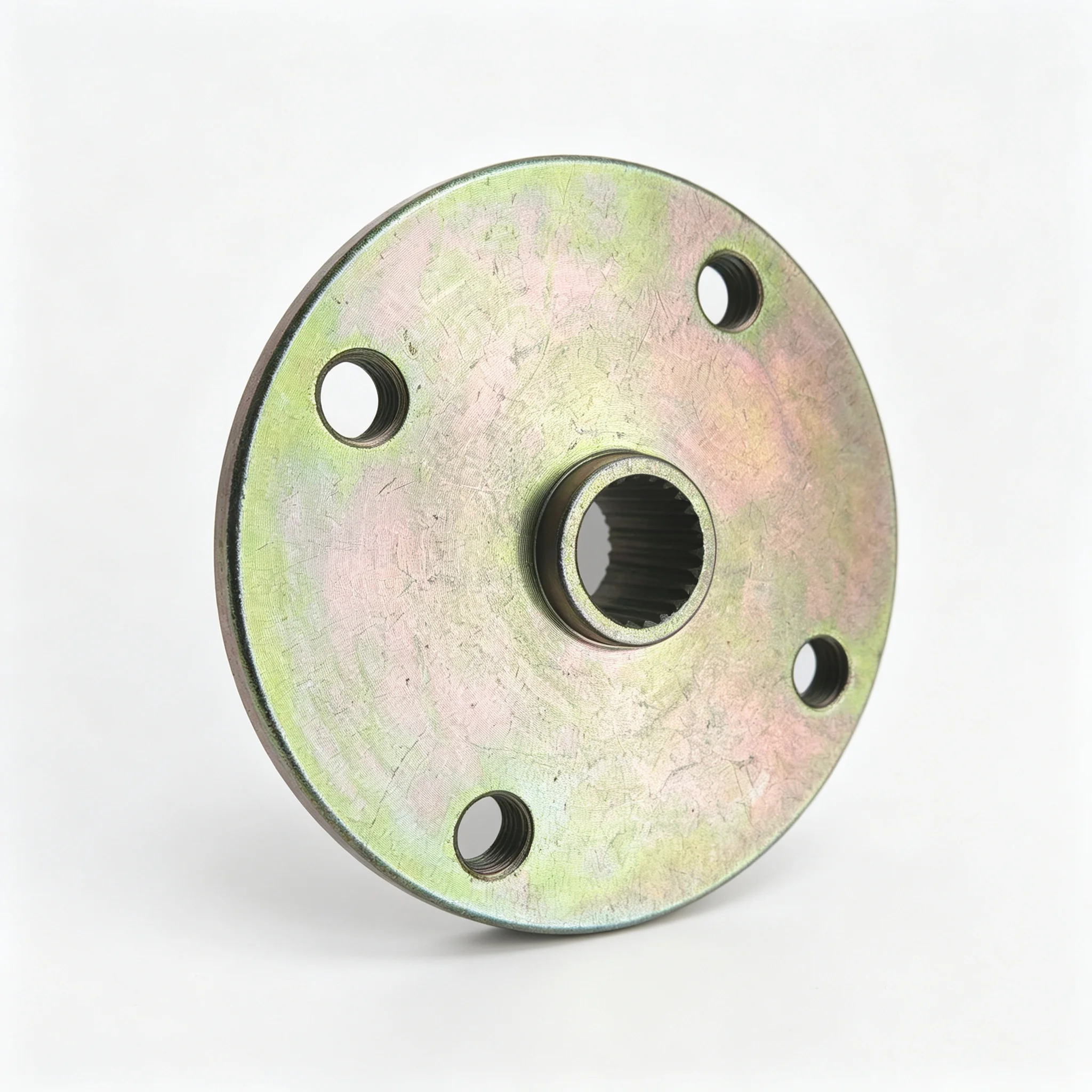 Self Made Four-wheel Off-road ATV Go Kart Accessories Rear Axle Rear Axle Flange Diagonal 10cm Wheel Hub Flange