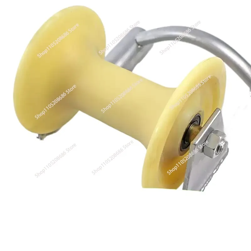 Pay-off pulley Aluminum cable Power tools Ground Nylon