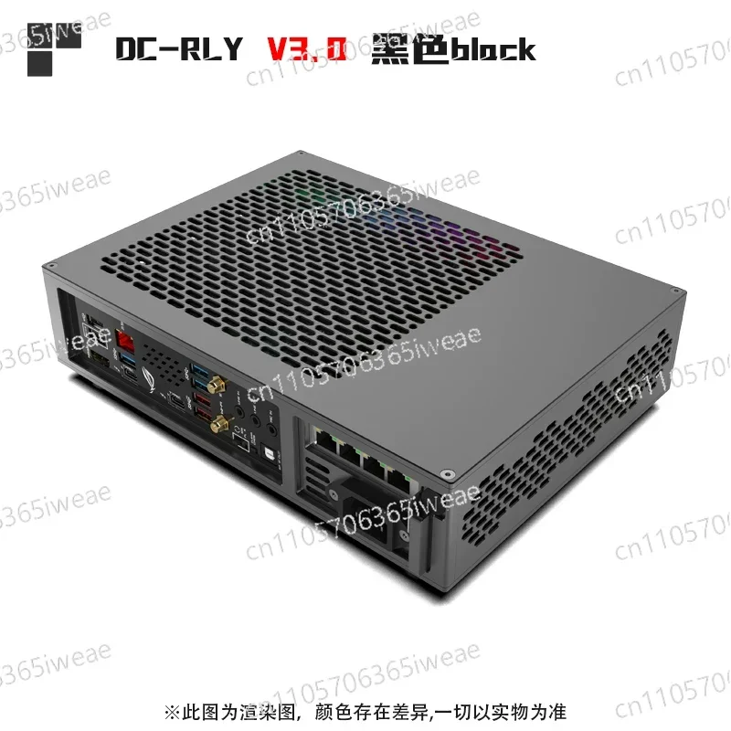 Support Internal and External Power Supply 3.16 Liter Mini DC-RLYV3 Soft Routing ITX Chassis
