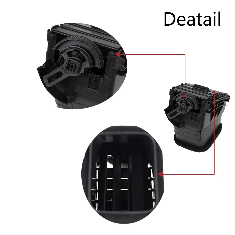 Car Air conditioning Outlet vents Dashboard A/C Outlet Gery For Toyota Hiace 2005 2006 2007 2008 2009 2010 2011 2012 2013-2018