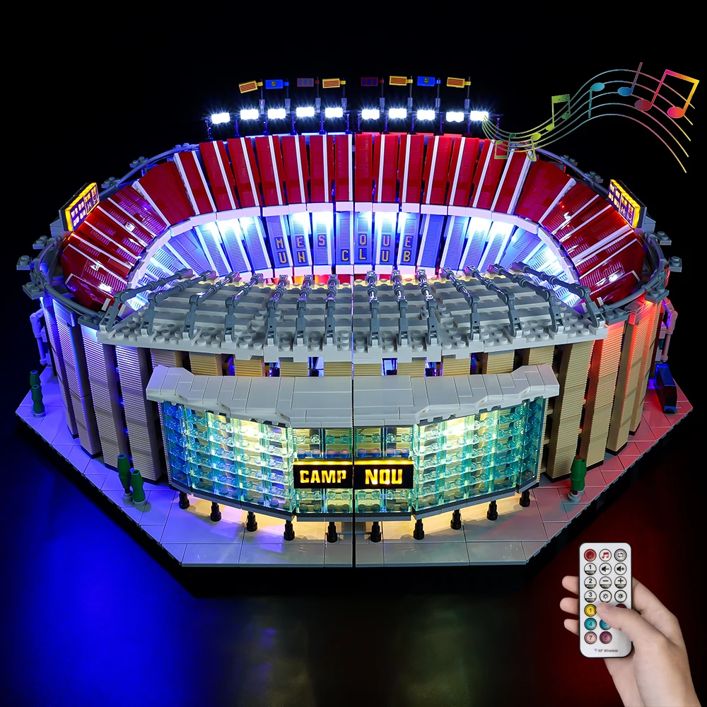 

Комплект светодиодного освещения без модели, подходящий для LEGO Camp Nou FC Barcelona 10284 (кроме строительных блоков)