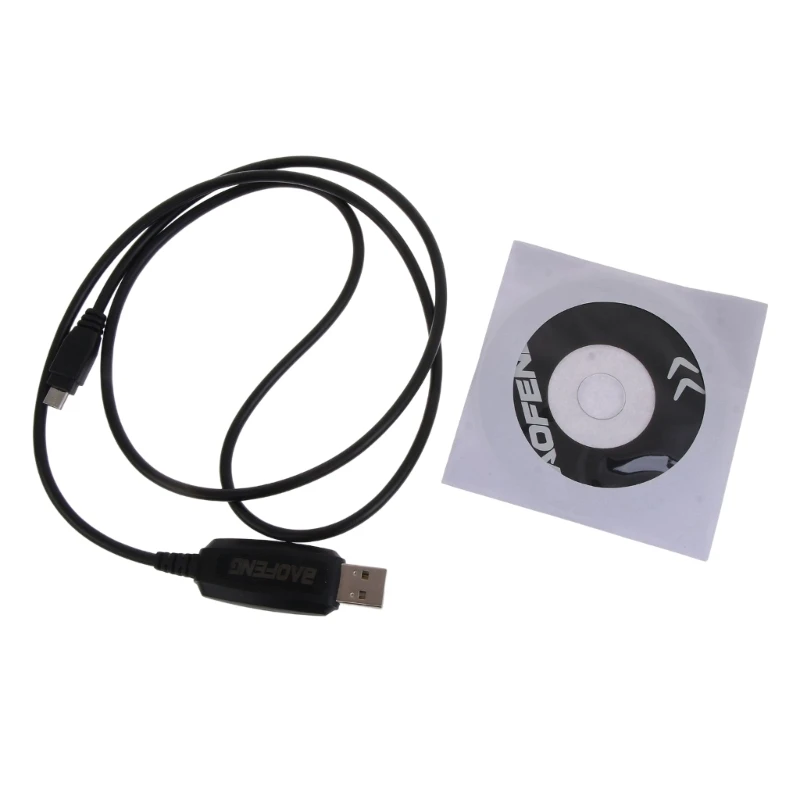 USB Programming Writing Cable + Driver for Bao-feng BF-T1 BF-9100 Radios