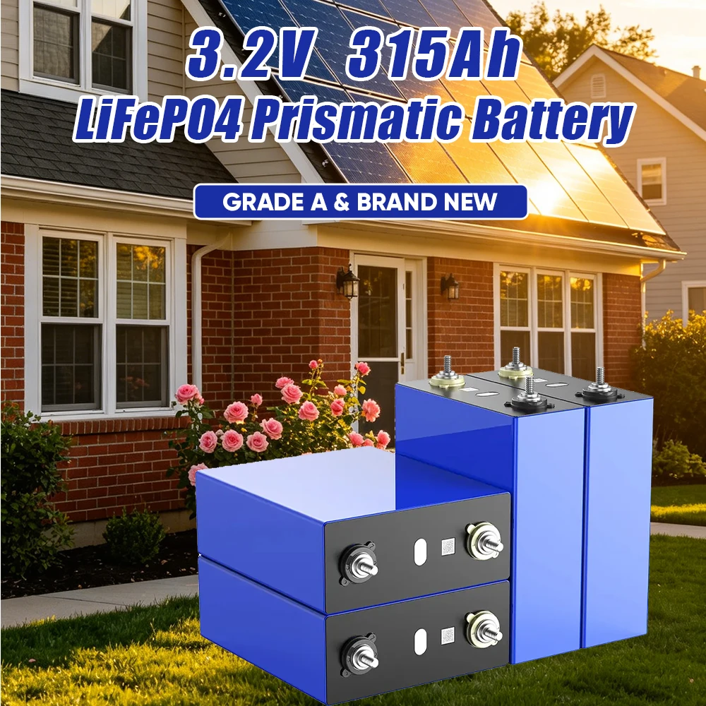 Original Envision 314Ah LiFePO4 Battery Cell 48V 16S Kit Bundle Rack Mount Box Bracket Set For Home Storage System DIY Powerwall