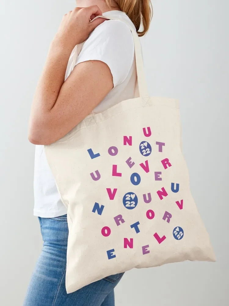 

bi love on tour Tote Bag Women's shopper Canvas shoulder bag sacs de shopping Fabric bag