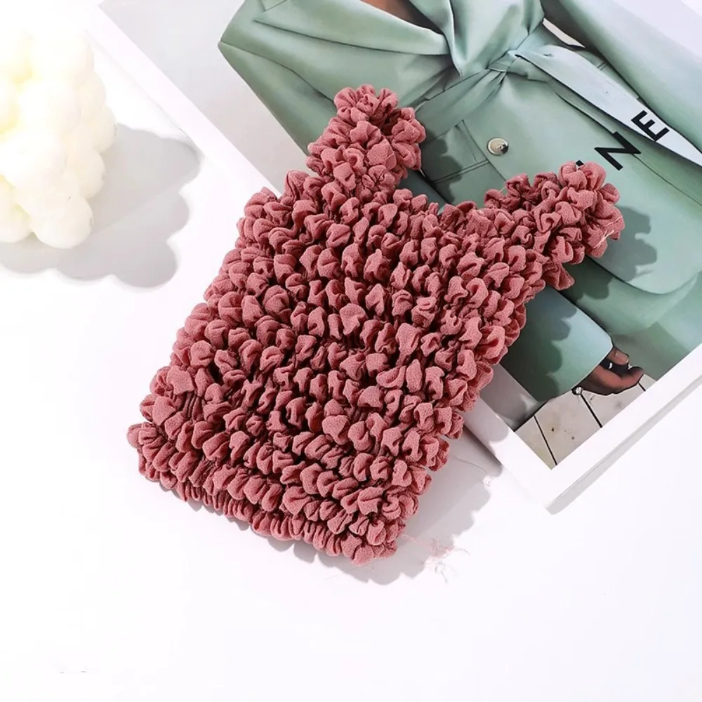 

Shopping Bag Bubble Foldable Stretch Bag Multi Purpose Chiffon Stretch Puff Bag Handheld Large Capacity Pleated Flexible Handbag