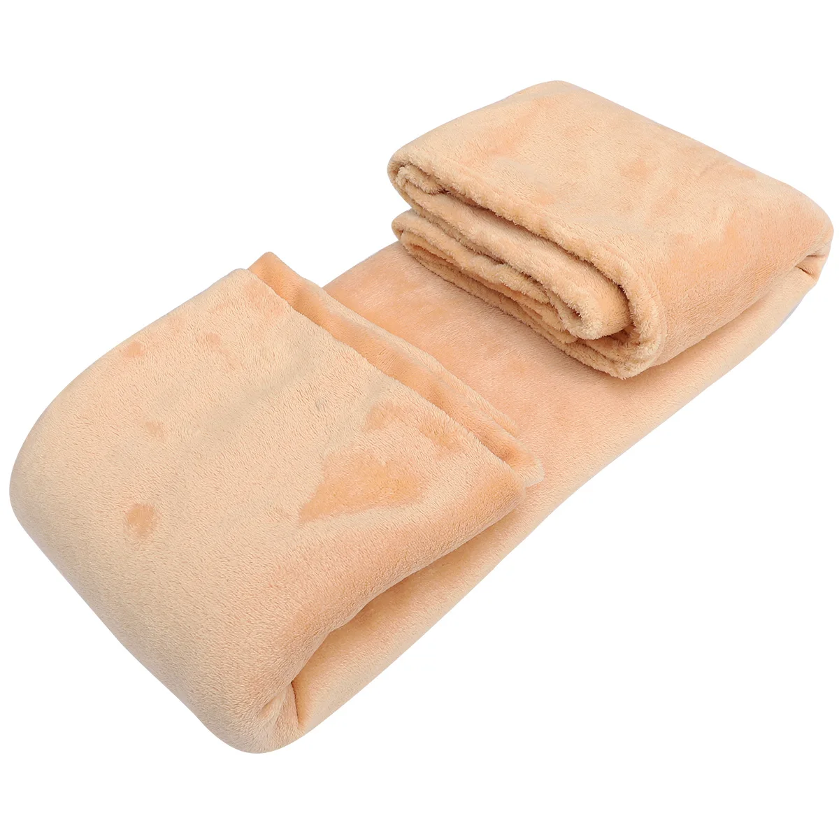 

1 Pc 150x200cm Solid Color Flannel Blanket Coral Fleece Sleeping Blanket Warm Blanket for Home Bedroom (Khaki)
