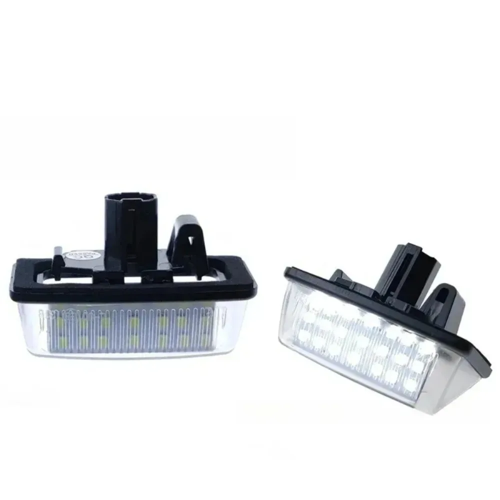 

2Pcs New for Alphard Wish Noah/Voxy Estima Caldina Crown Majesta Starlet Celica Raum LED License Plate Light Good