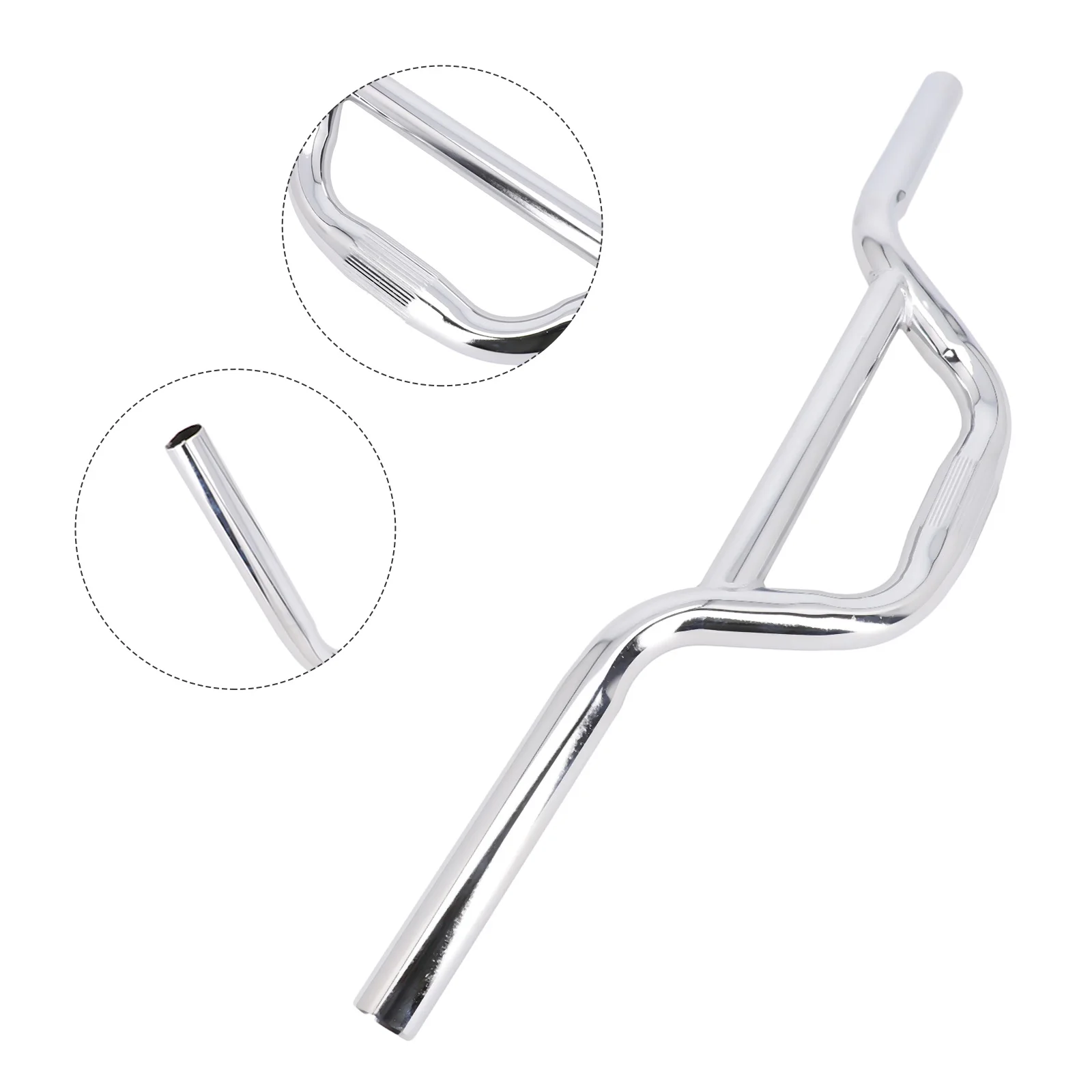 1 Pc Handle Bar Titanium Alloy Bicycle Handlebar Alloy Mountain Road Bike Riser Handlebar Bicycle 25.4X520mm Accessories