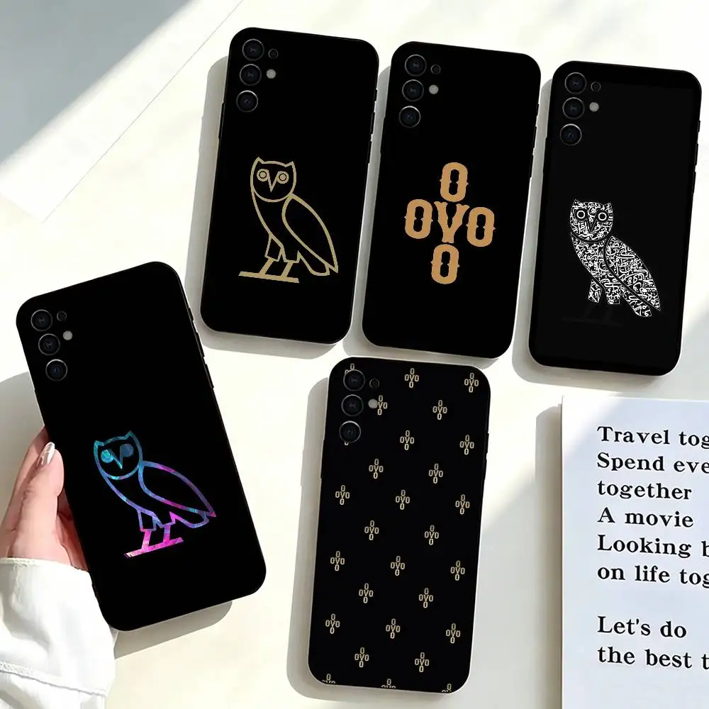 Drake OVO O-Owls  Phone Case For Samsung S25,S24,S21,S22,S23,S30,Ultra,S20,Plus,Fe,Soft Silicone Black Cover