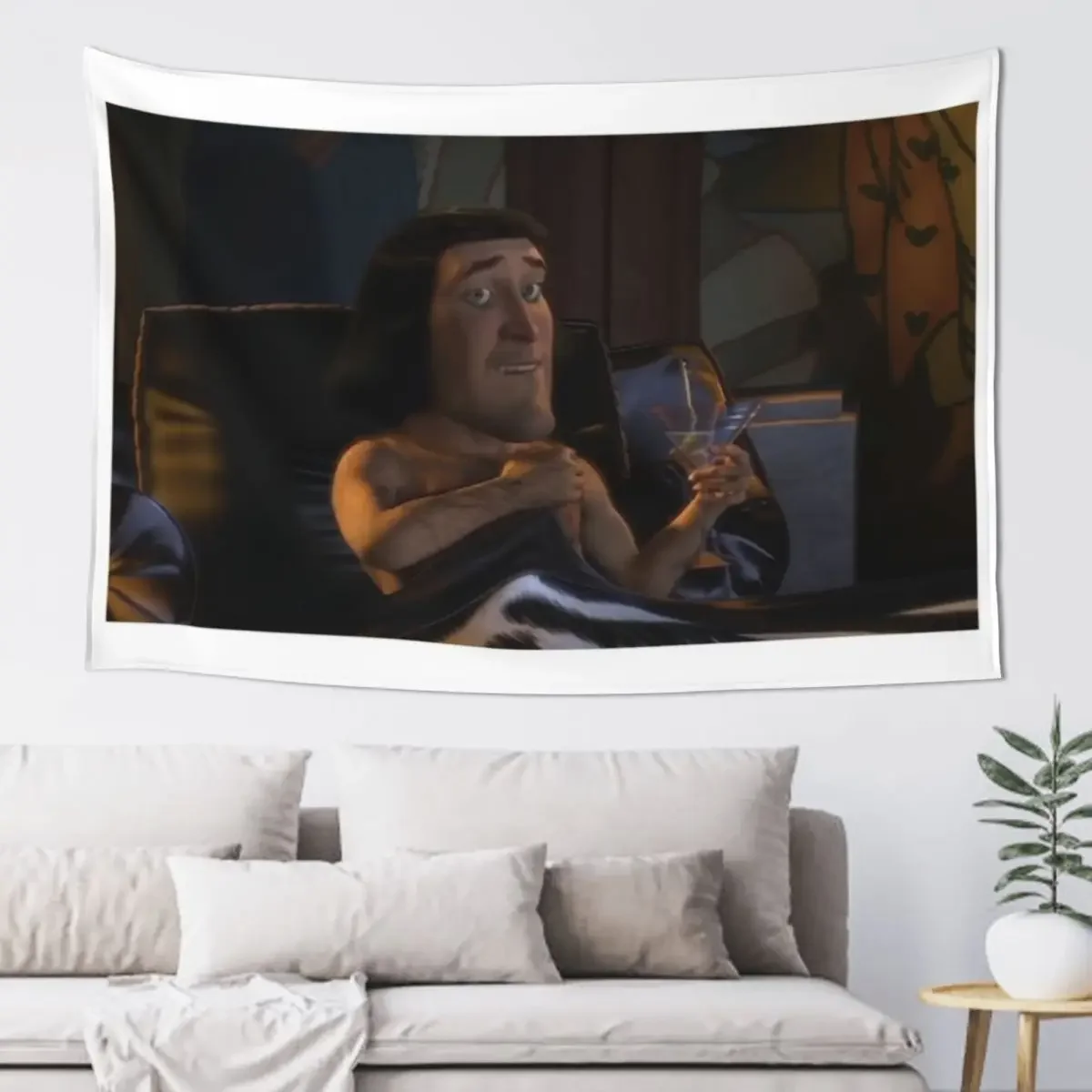 

naughty farquaad Tapestry Cute Decor Custom Tapestry