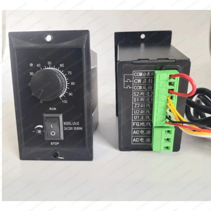 US-52 AC 220V Single Phase Motor Speed Controller 6W-250W Power Regulator Switch