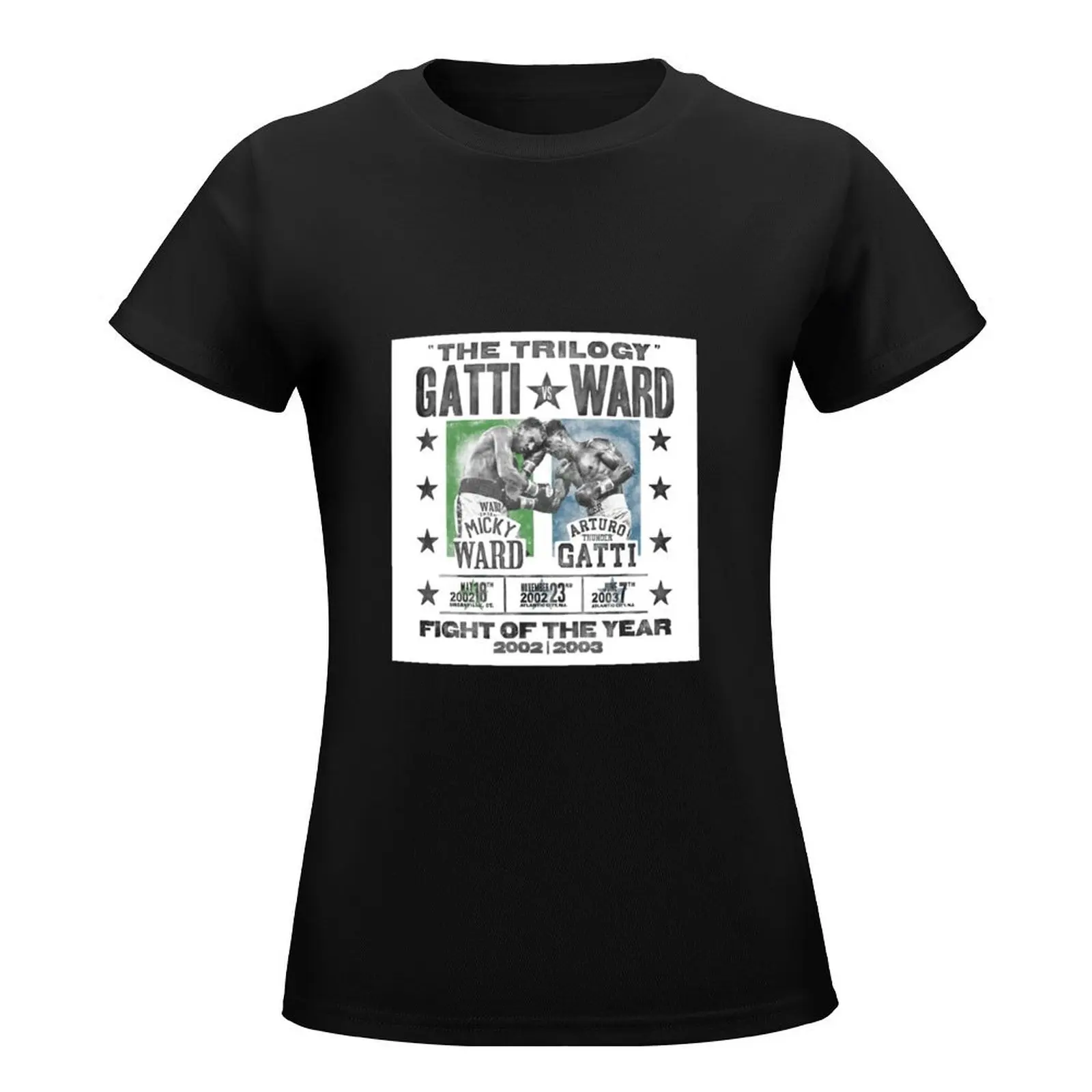 Ward v Gatti The Trilogy T-Shirt cute clothes Short sleeve tee white t-shirts for Women