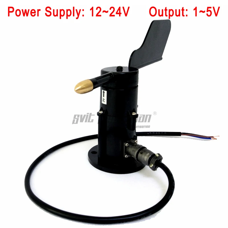 Trumsense STTWD122415C Wind Direction Sensor Strong anti-common Mode Interference Ability 12-24V Power 1-5V Output