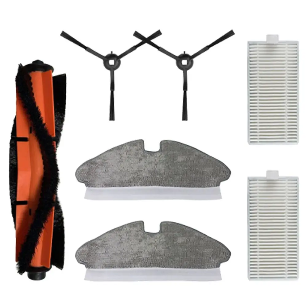 For Dreame MOVA M1 Robot Vacuum Cleaner Accessories Maintenance Kit Main Roller Side Brush Filter Mop Cloth Spare Components