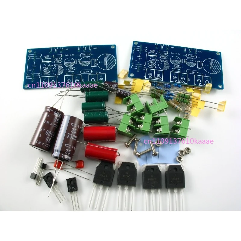 

Suitable for JLH 1969 Small Armor, Two-channel Power Amplifier Parts with Imported KEC-KTD1047 100W Power Tube