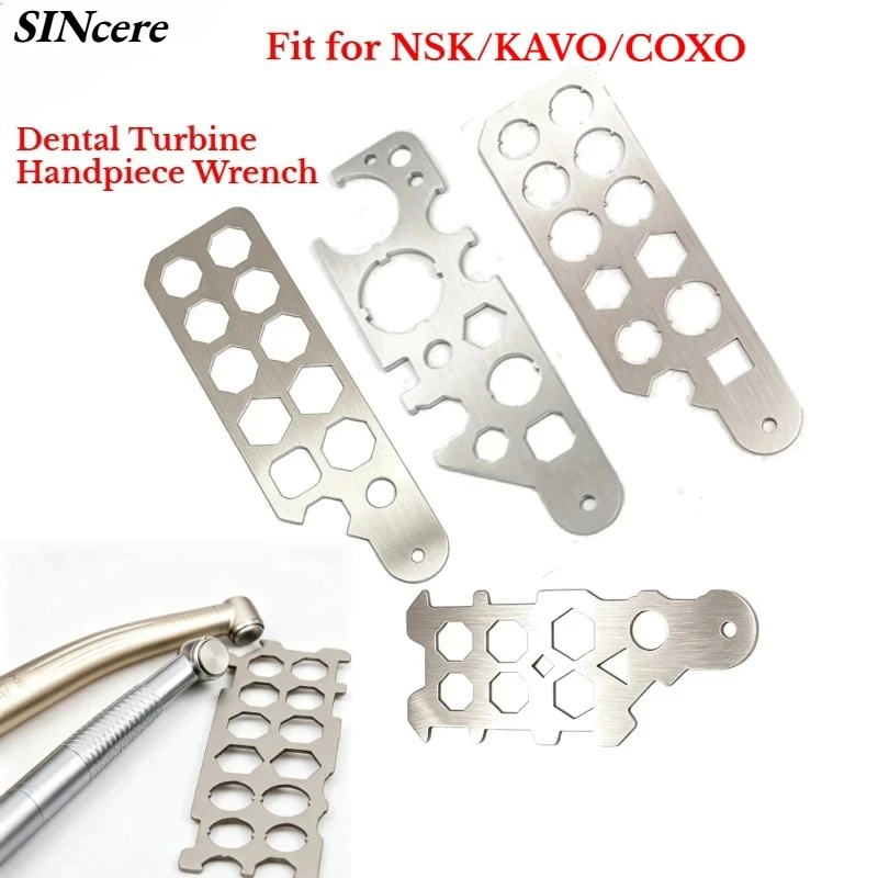 Dental Turbine Handpiece Torque Wrench Fit for NSK KAVO Implant Motor Cartridge Rotor Shaft Spindle Back Cover Removal Tool
