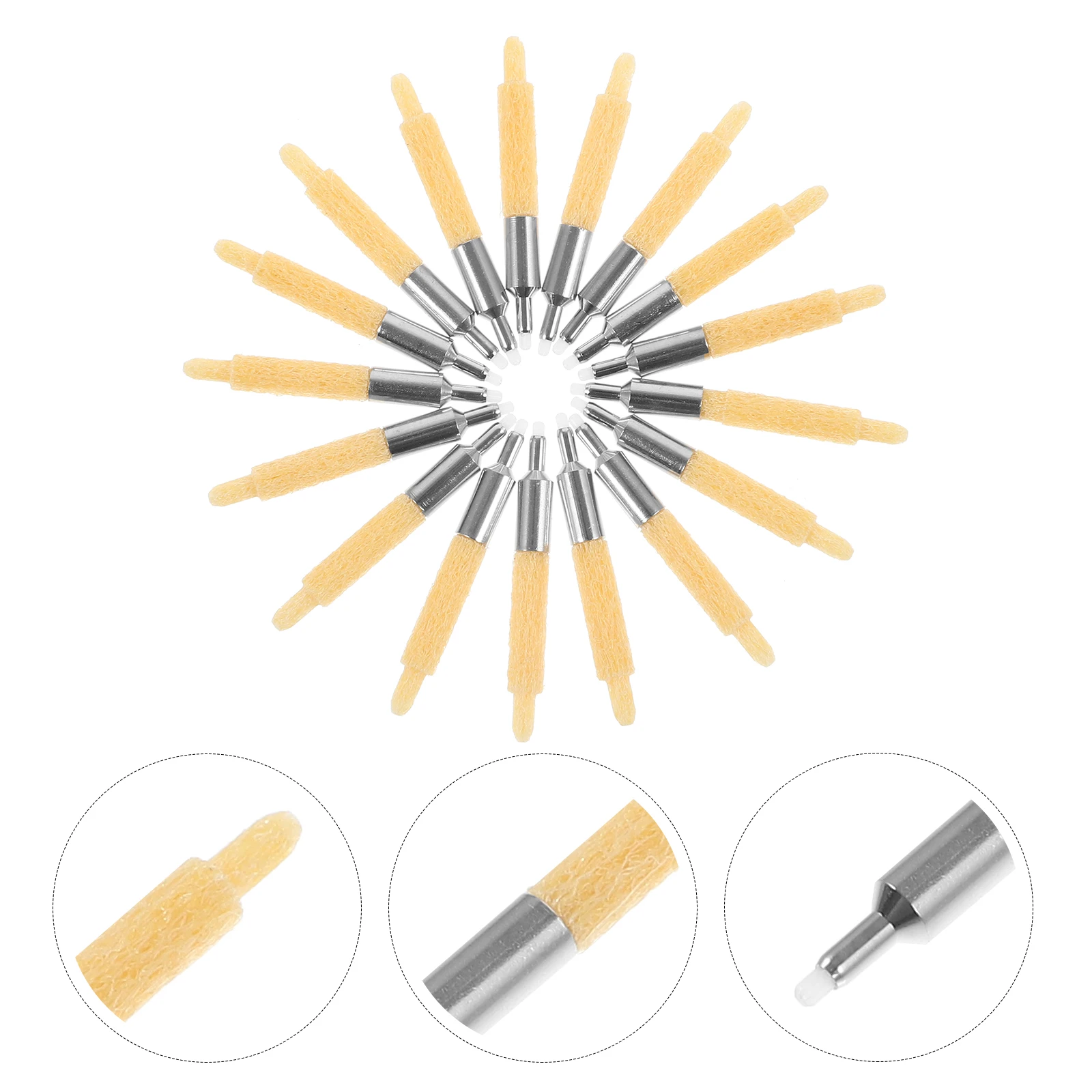 Recharge de stylo de marquage, 20 pièces, pointe de remplacement pour marqueur de peinture, Points de stylo universels, petits pointes de stylo 0.5mm, petits stylos de peinture de remplacement