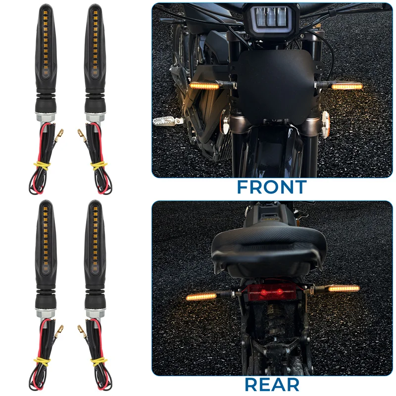 Electric Bike Front Rear Street Legal Kit LED Indicator Light for Talaria Sting MX4 LED Turn Signal Lighting Lamps