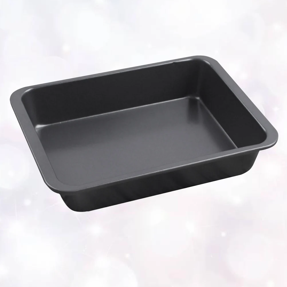 

Heavy Duty Carbon Steel Baking Tray Non-Stick Coated High Temperature Resistant Easy Clean Baking Sheet Large Grey