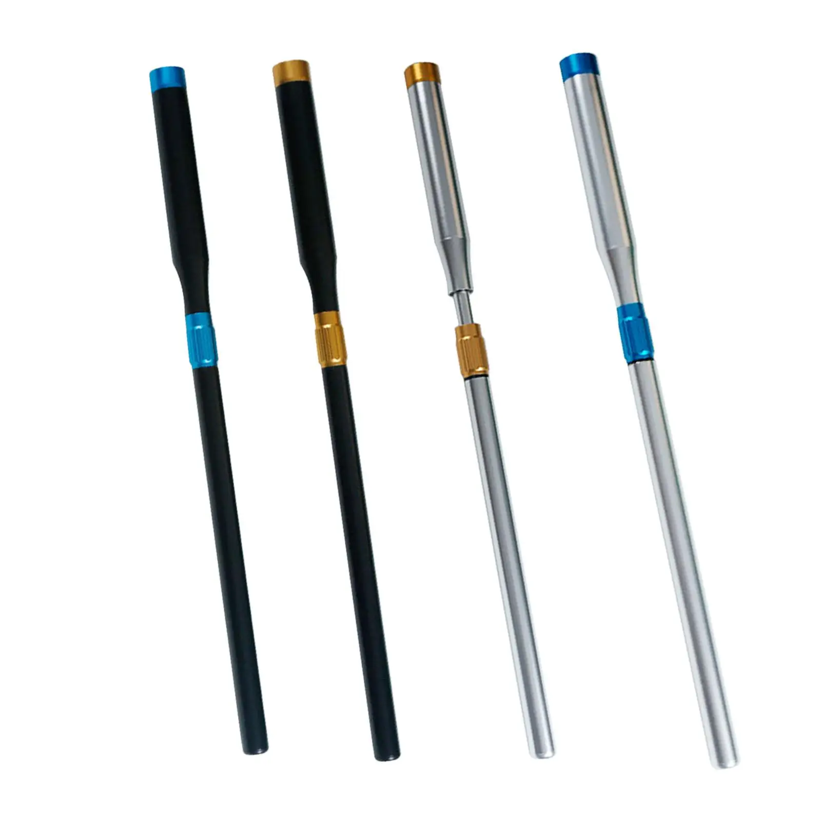 Telescopic Billiard Pool Cue Extension Rod Accessory Portable for Home Party Club Practical 28.5inch to 40inch Aluminum Alloy