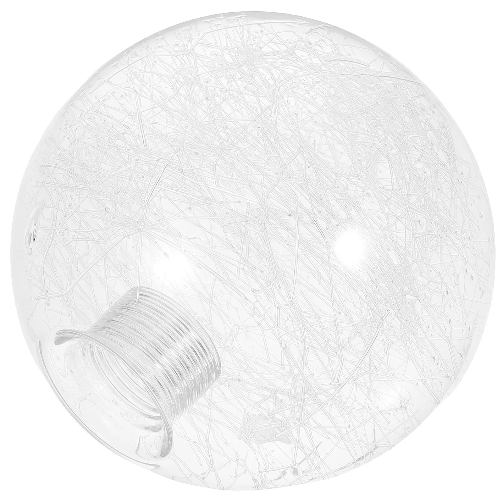 

120Mm Glass Lamp Shade G9 Base Round Ball Filament Compatible Replacement for Pendant Ceiling Lights Modern Simple Decorative